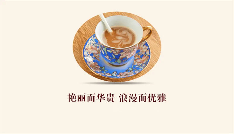 Europe Porcelain Coffee Cup And Saucer sets Classic Ceramic Tea cup Espresso Cup Milk cup Fashion home Decoration accessories