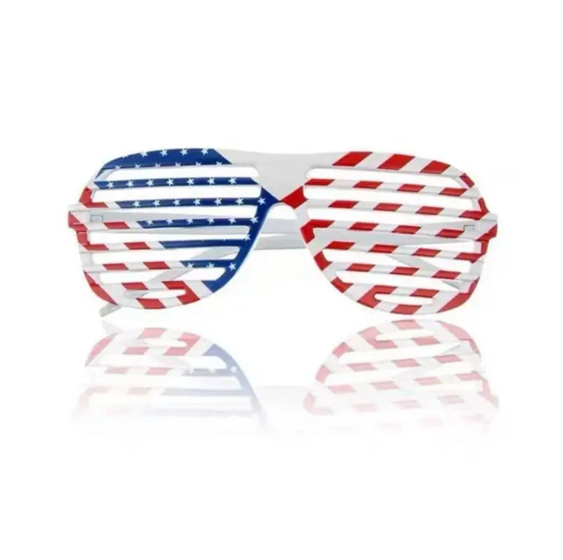 American National Flag Glasses As Party Favors For USA Independence Day