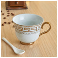 Europe Porcelain Coffee Cup And Saucer sets Classic Ceramic Tea cup Espresso Cup Milk cup Fashion home Decoration accessories