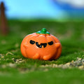 Miniature Halloween Ghost Pumpkin Fairy Figurines Resin Home Decoration 1 Piece