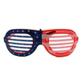 American Flag LED Shades For USA Independence Day Party Of With Patriotic Light Up And Shutter