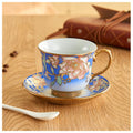 Europe Porcelain Coffee Cup And Saucer sets Classic Ceramic Tea cup Espresso Cup Milk cup Fashion home Decoration accessories