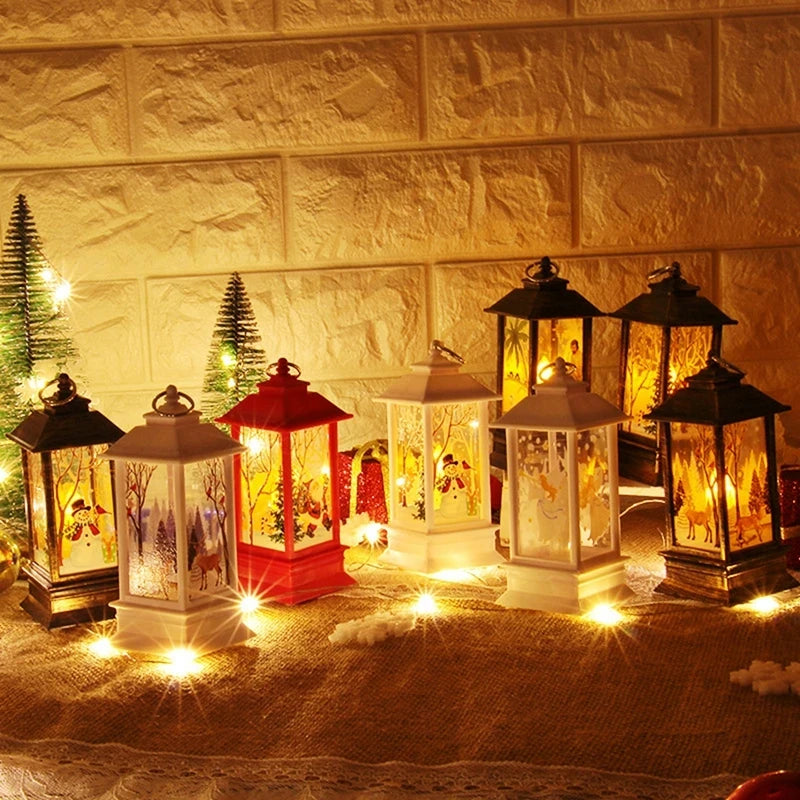 Christmas Lantern Light For Home Xmas And New Year Gifts – A, B, C, D, E