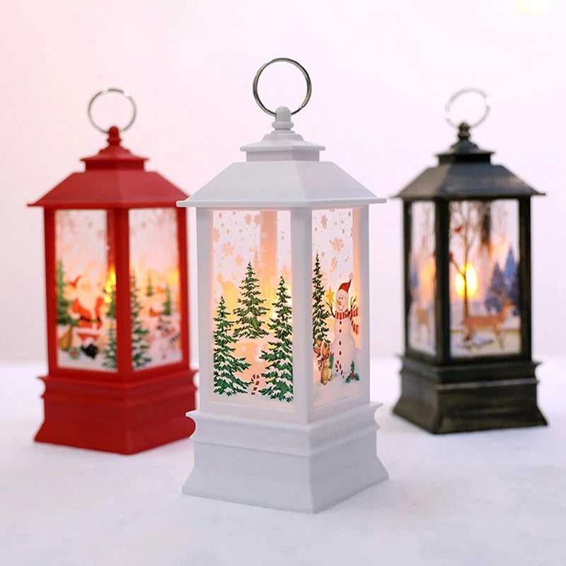 Christmas Lantern Light For Home Xmas And New Year Gifts – A, B, C, D, E