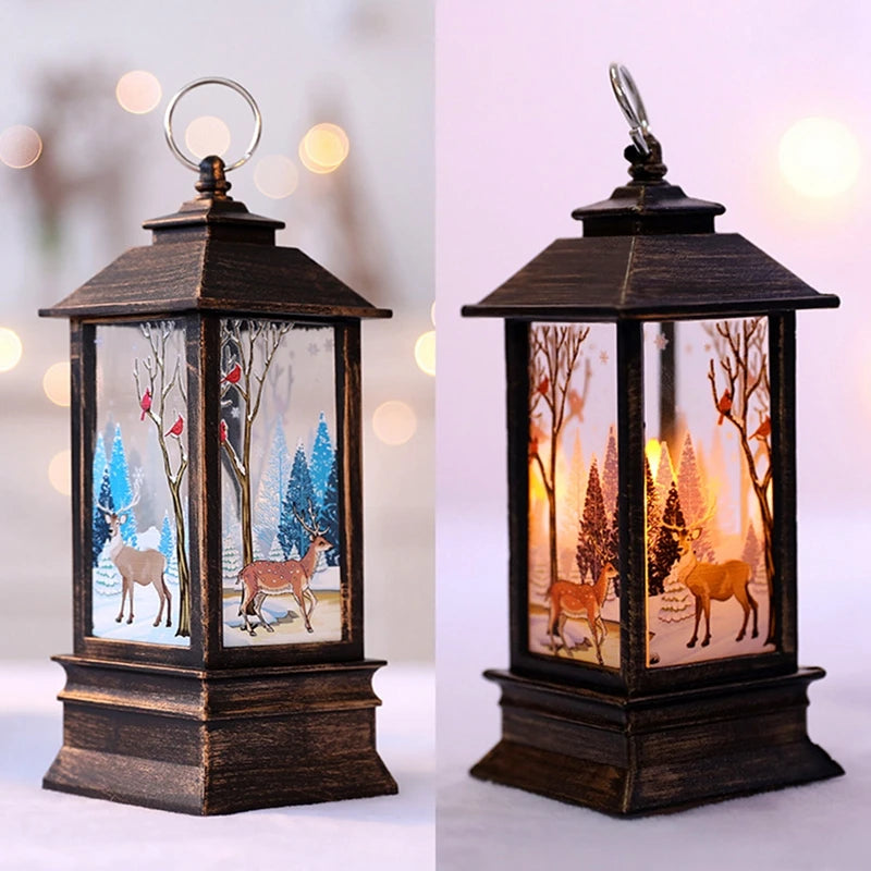 Christmas Lantern Light For Home Xmas And New Year Gifts – A, B, C, D, E