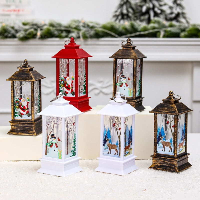 Christmas Lantern Light For Home Xmas And New Year Gifts – A, B, C, D, E