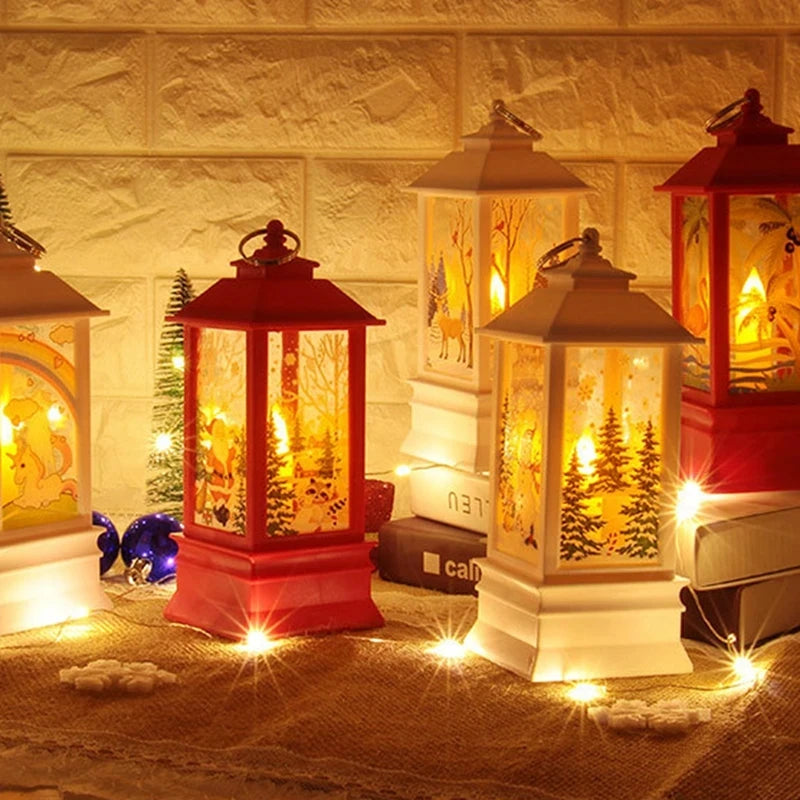 Christmas Lantern Light For Home Xmas And New Year Gifts – A, B, C, D, E