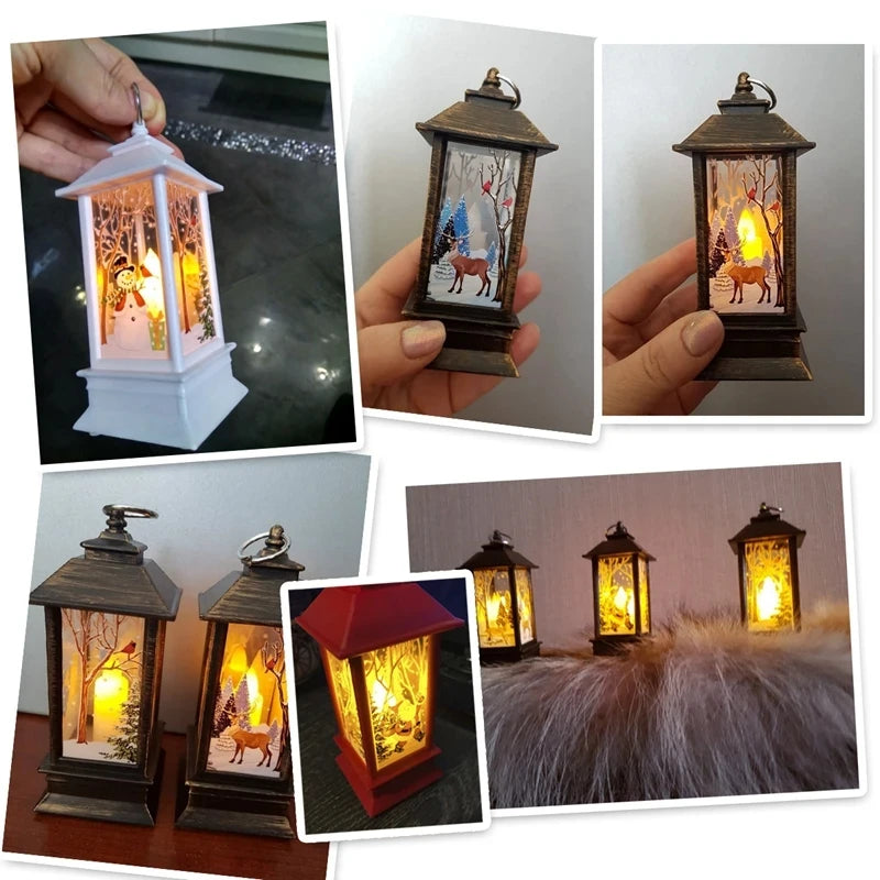 Christmas Lantern Light For Home Xmas And New Year Gifts – A, B, C, D, E