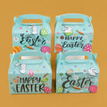 StoBag Easter Party Gift Packaging Protable Box Decorationg Candy Cake Cookies Chocolate Snack Toy Desserts For Meeting Suppily