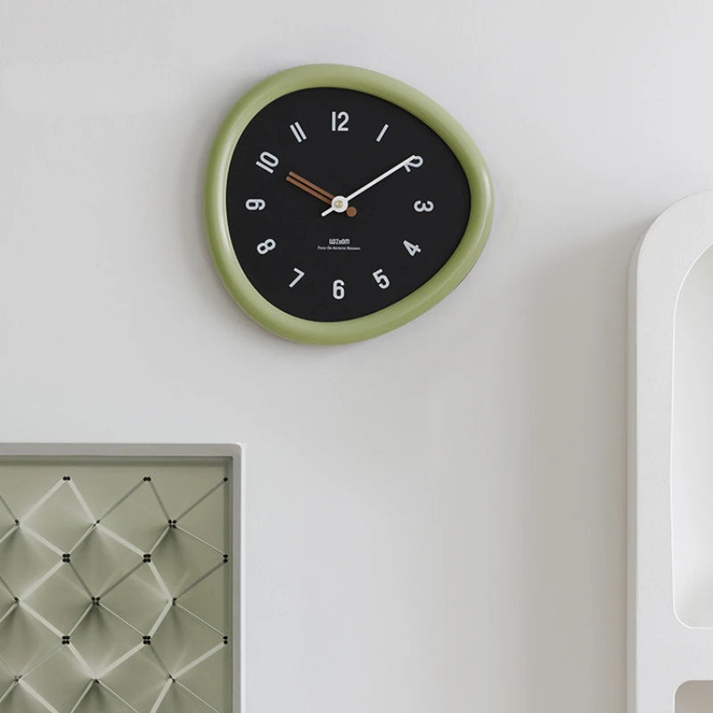 Punch-Free Wall Clock For Living Room As Wall Decorative