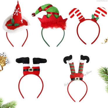 Funny Christmas Hairband With Santa Claus And More For Kids Party Favor Décor Or Gifts