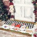 Christmas Floor Mat Anti Slip For Entrance Bedroom Bath For Home Decoration New Year Gift