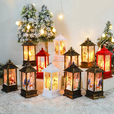 Christmas Lantern Light For Home Xmas And New Year Gifts – A, B, C, D, E