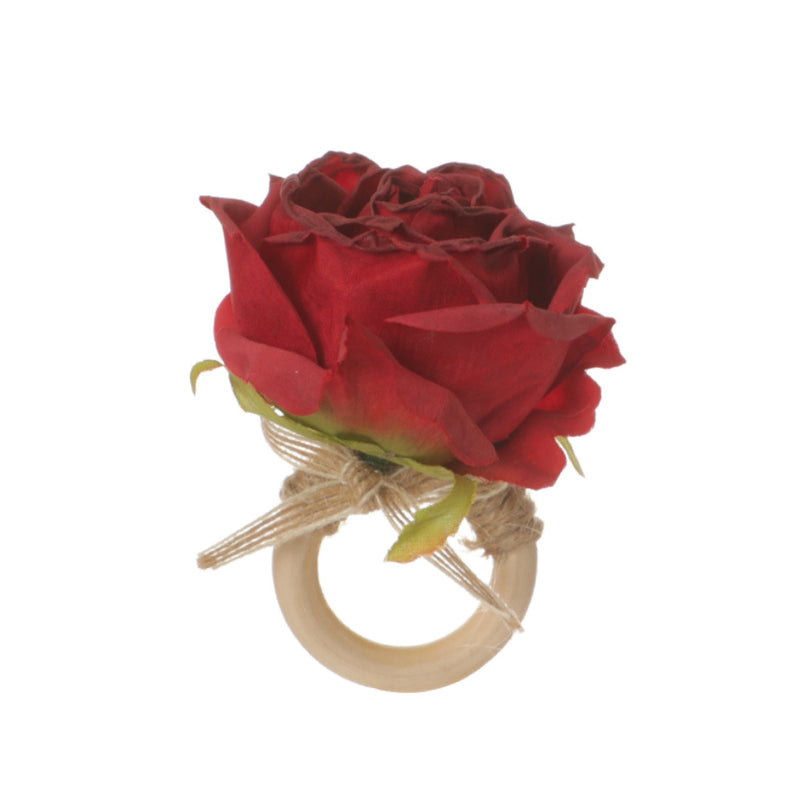 ClaudiaG Rosa Napkin Ring -Set of 6