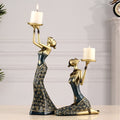 European Retro Style Candle Holder for Home Decoration